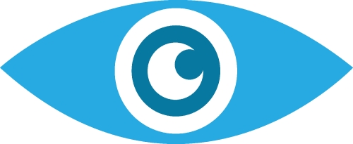 Eye icon sign symbol design