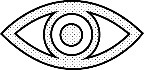 Eye icon sign symbol design