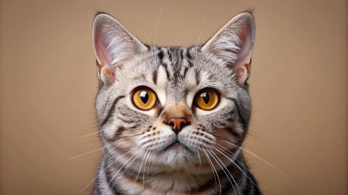 Face Close Up American Shorthair Cat 23feb2024 (12)