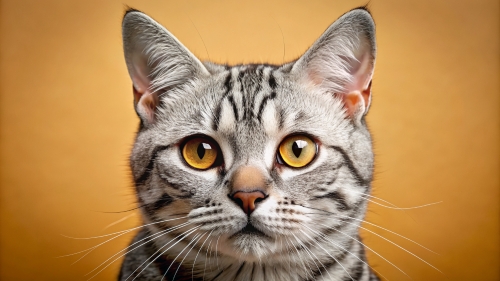 Face Close Up American Shorthair Cat 23feb2024 (8)