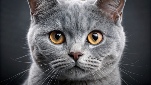 Face Close Up British Cat 23feb2024 (10)
