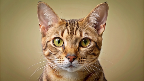Face Close Up Ocicat Cat 23feb2024 (2)