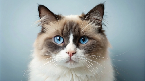 Face Close Up Ragdoll Cat 25feb24 (1)
