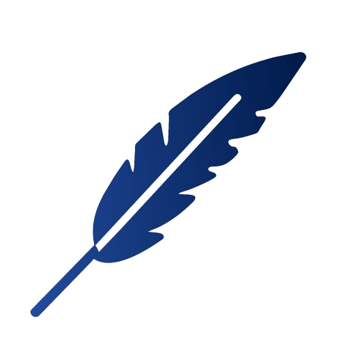 Feather icon