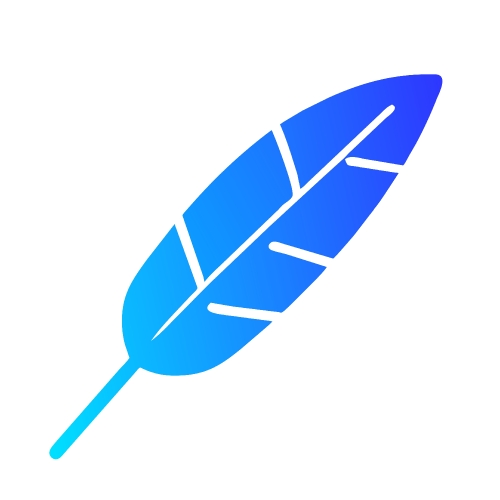 Feather icon