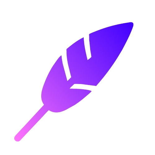 Feather icon