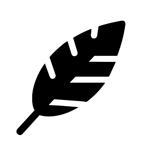 Feather icon