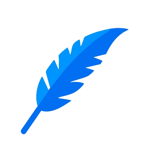 Feather icon