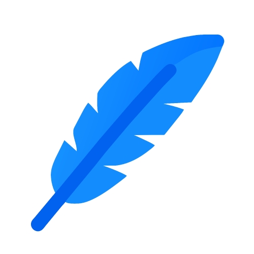 Feather icon