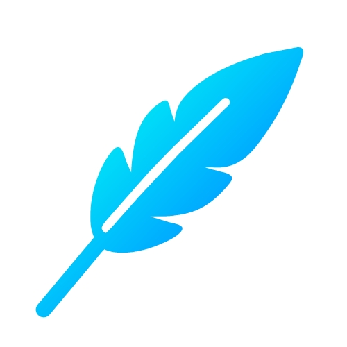 Feather icon