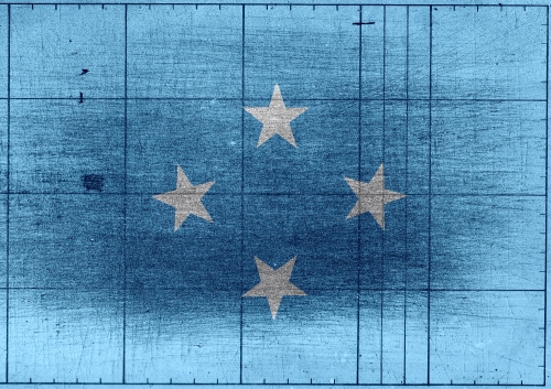 Federated States of Micronesia flag themes idea design