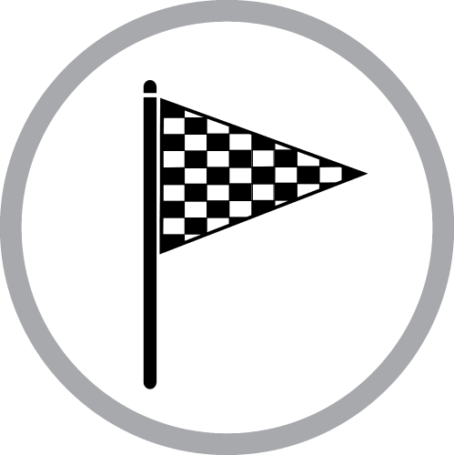 Flag icon sign symbol design