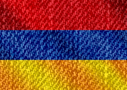 flag of Armenia themes design idea