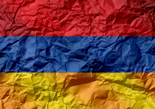 flag of Armenia themes design idea