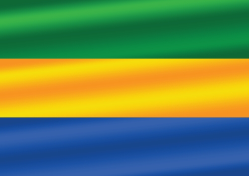 flag of Gabon themes idea design