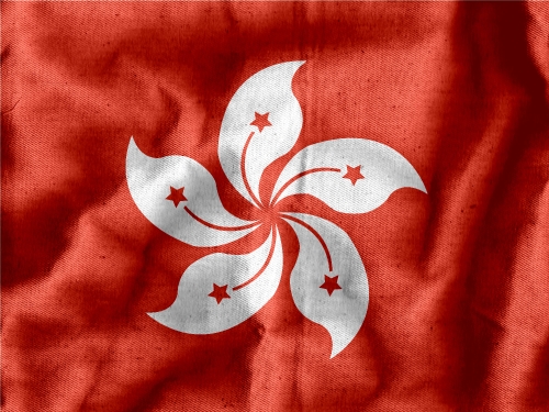 Flag of Hong Kong , China