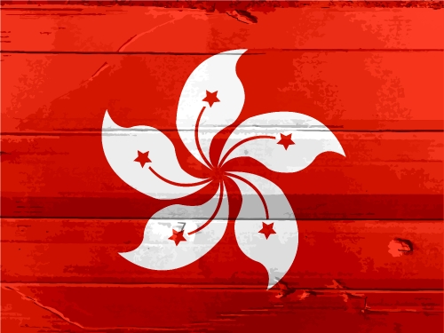 Flag of Hong Kong , China