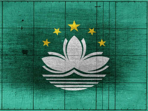 Flag of Macau , China