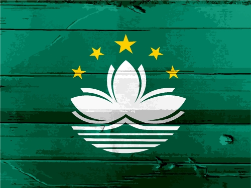 Flag of Macau , China