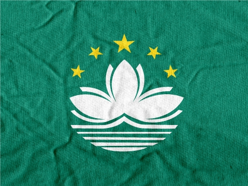 Flag of Macau , China