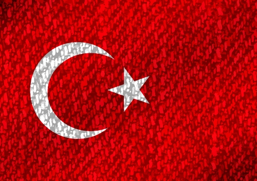 Flag of Turkey themes idea design