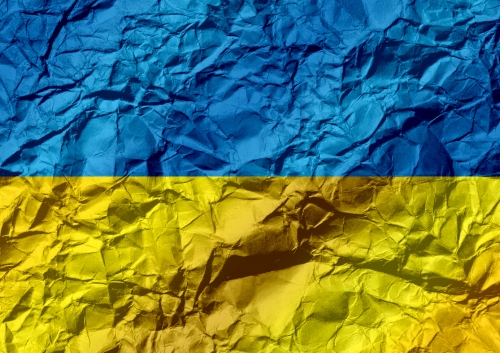 Flag of Ukraine themes idea design