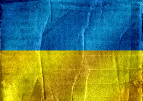 Flag of Ukraine themes idea design