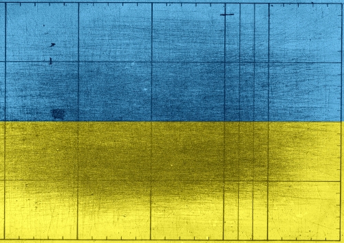 Flag of Ukraine themes idea design