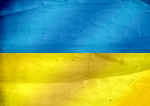 Flag of Ukraine themes idea design