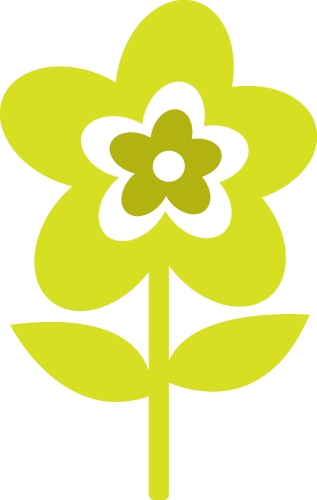 Flower icon flora sign symbol design