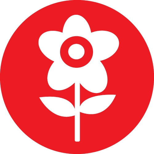 Flower Icon Sign Symbol Design