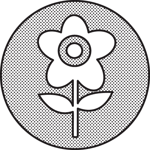 Flower Icon Sign Symbol Design