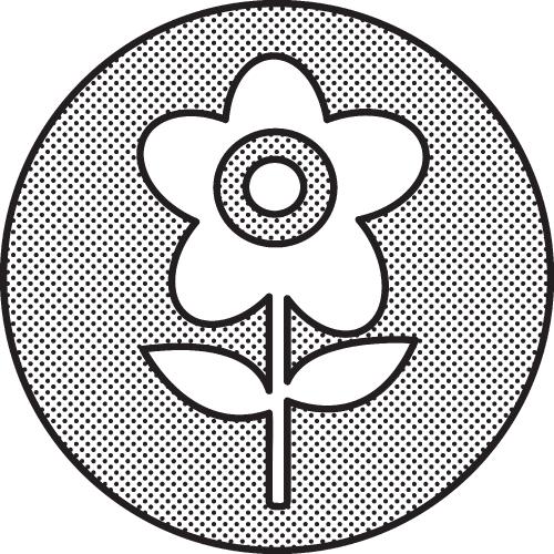 Flower Icon Sign Symbol Design