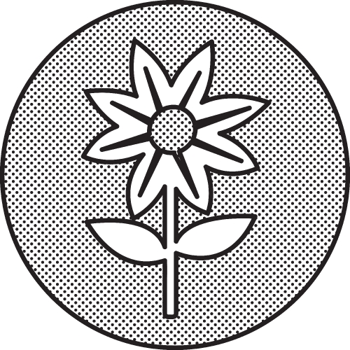 Flower Icon Sign Symbol Design