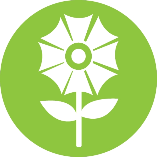 Flower Icon Sign Symbol Design