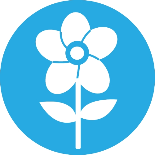 Flower Icon Sign Symbol Design