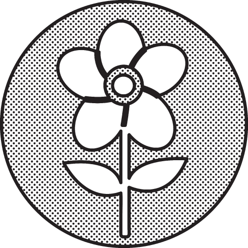 Flower Icon Sign Symbol Design