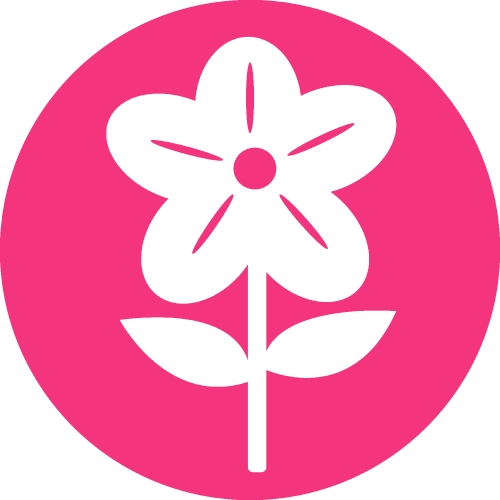 Flower Icon Sign Symbol Design