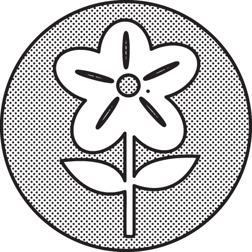Flower Icon Sign Symbol Design
