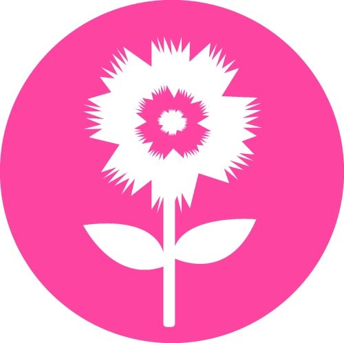 Flower Icon Sign Symbol Design