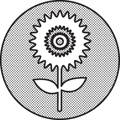 Flower Icon Sign Symbol Design
