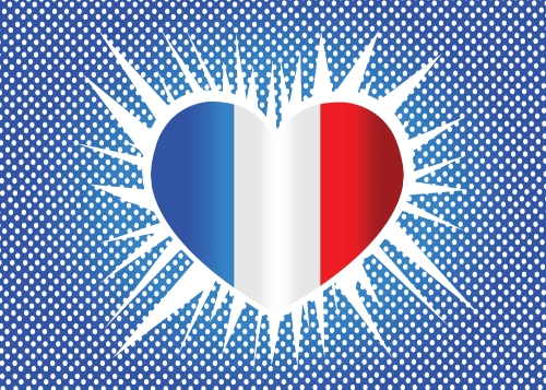 France flag idea design