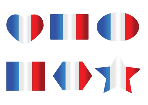 France flag idea design