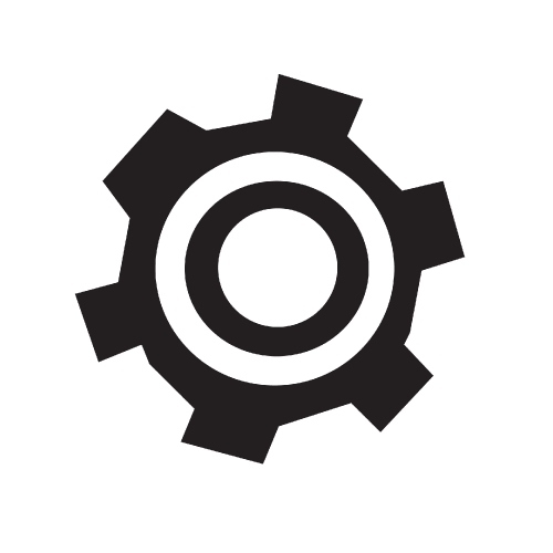 Gear icon , Cogwheel icon , development icon
