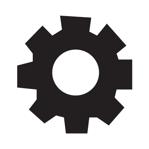 Gear Icon Stock