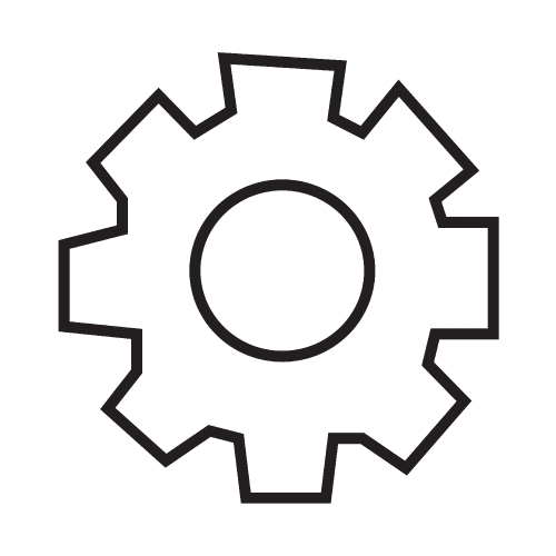 Gear Icon Stock