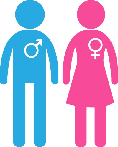 Gender icon people sign symbol design