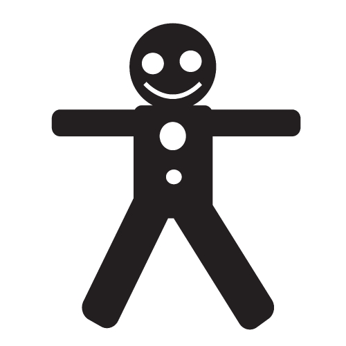 Gingerbread Man Icon