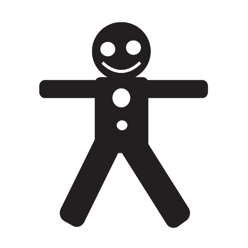 Gingerbread Man Icon