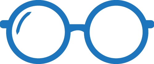 Glasses icon sign symbol design